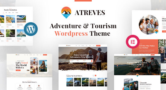 Atreves | Chủ đề WordPress Phiêu lưu & Du lịch