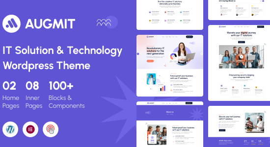 Augmit - Chủ đề WordPress về Giải pháp và Công nghệ CNTT