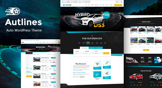 Autolines - Chủ đề WordPress về ô tô