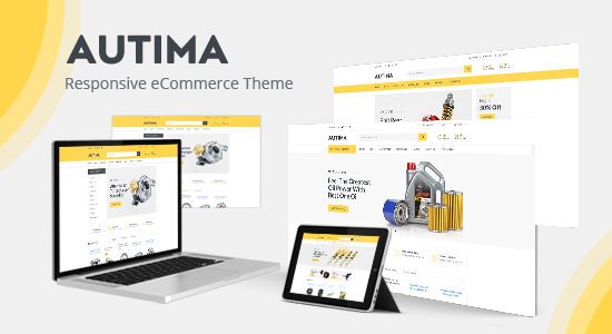 Automa - Chủ đề phụ kiện xe hơi cho WooC Commerce WordPress