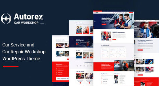 Autorex - Chủ đề WordPress về dịch vụ & xưởng ô tô