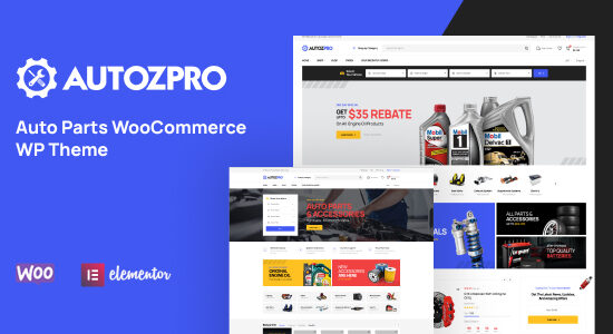 Autozpro - Chủ đề WordPress phụ tùng ô tô WooC Commerce