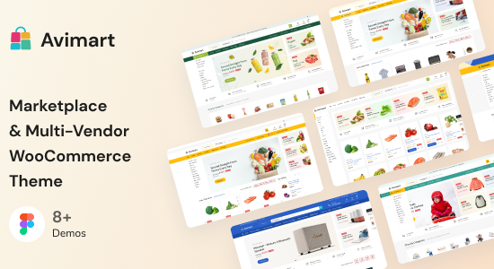 Avimart - Chủ đề WordPress dành cho thị trường đa nhà cung cấp