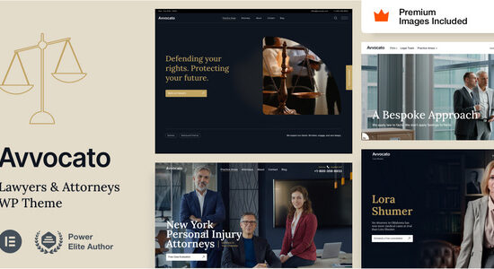 Avvocato - Chủ đề WordPress của công ty luật