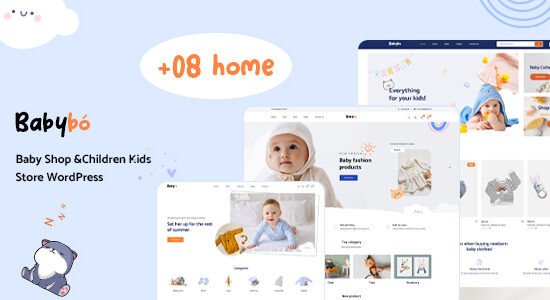 BabyBo - Chủ đề WordPress của Baby Shop và Children Kids Store