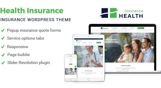 Bảo hiểm y tế - Chủ đề WordPress dành cho doanh nghiệp