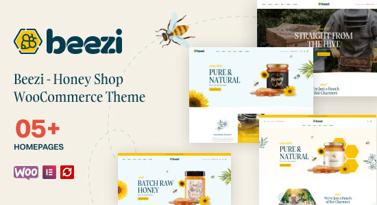 Beezi – Chủ đề WooC Commerce của Honey Shop