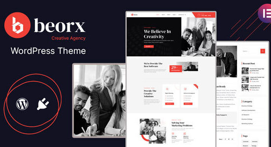 Beorx - Chủ đề WordPress của Cơ quan Sáng tạo