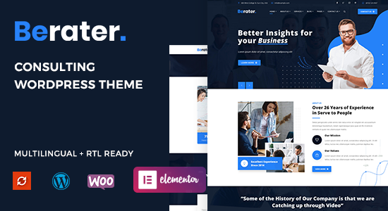 Berater - Tư vấn WordPress Theme