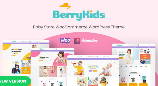 BerryKid - Chủ đề WordPress WooC Commerce dành cho trẻ em