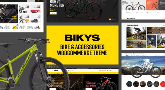 Bikys - Chủ đề Woocommerce dành cho Xe đạp & Phụ kiện