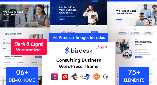 Bizdesk - Chủ đề WordPress tư vấn kinh doanh