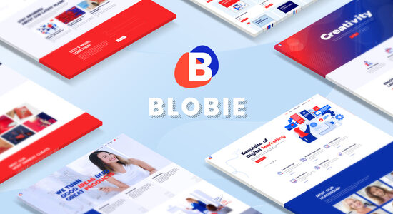 Blobie - Chủ đề WordPress sáng tạo đa khái niệm