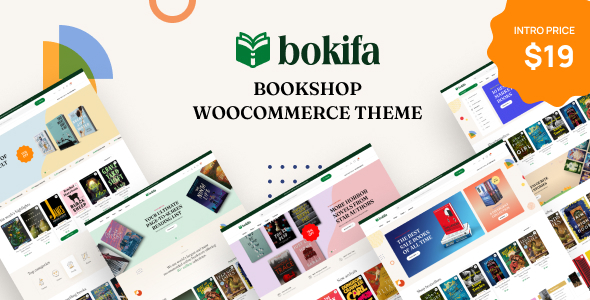 Bokifa - Chủ đề WordPress của Cửa hàng sách WooC Commerce