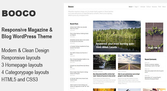 Booco - Chủ đề WordPress và Tạp chí Responsive