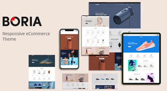 Boria - Chủ đề WordPress WooC Commerce đa năng