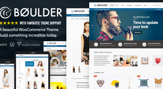 Boulder - Chủ đề WooC Commerce đa mục đích