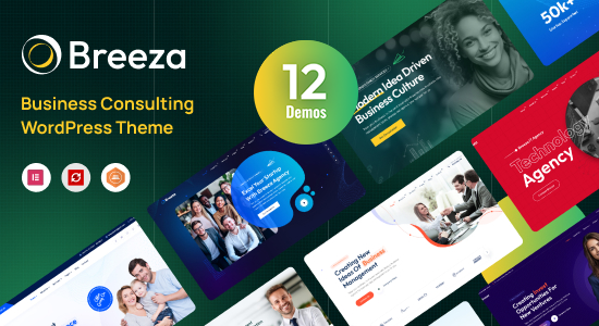 Breeza - Business Consulting WordPress Theme