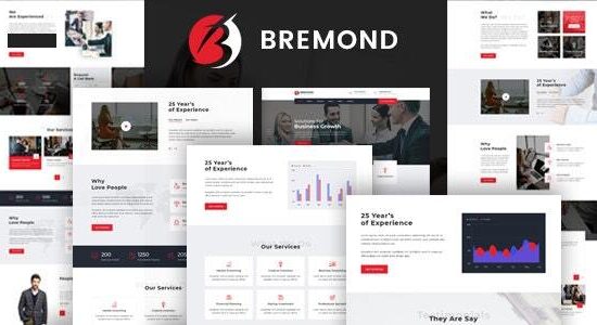 Bremond - Chủ đề WordPress tư vấn kinh doanh đa năng