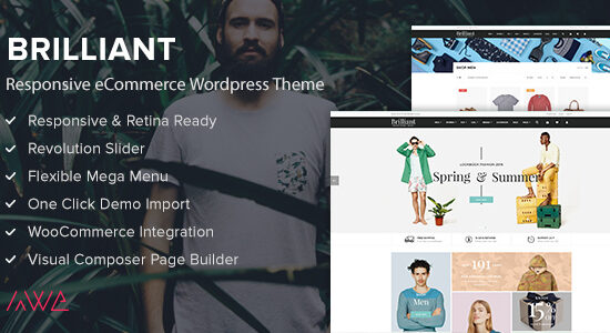 Brilliant - Chủ đề WordPress thương mại điện tử đáp ứng