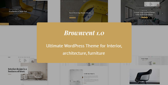 Brownvent - Chủ đề WordPress WooC Commerce sáng tạo