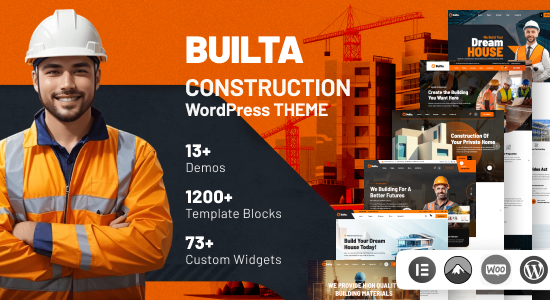 Builda - Chủ đề WordPress xây dựng