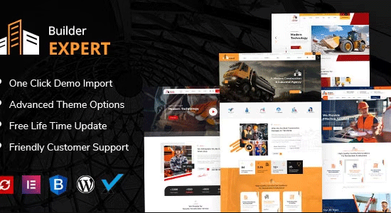 Builder Expert - Chủ đề WordPress Xây dựng và Kiến trúc