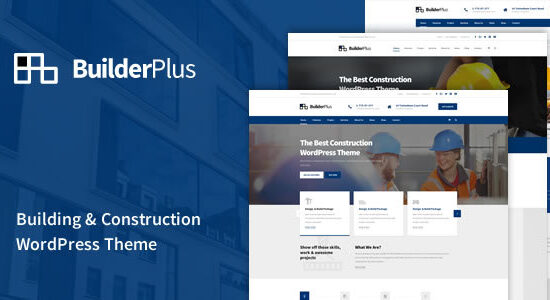 BuilderPlus - Chủ đề WordPress Xây dựng & Xây dựng