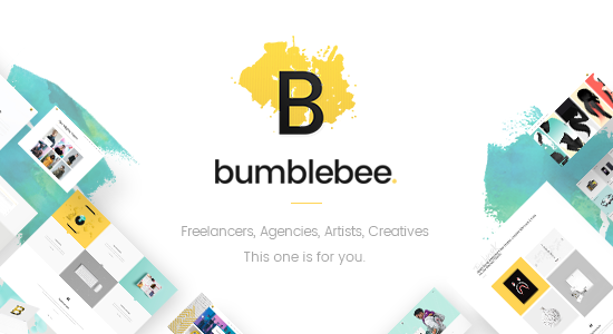 Bumblebee - Chủ đề cơ quan thiết kế web