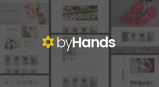 ByHands - Chủ đề WooC Commerce của Cửa hàng hoa