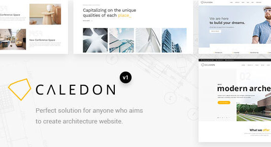 Caledon - Chủ đề WordPress hiện đại dành cho các công ty kiến ​​trúc & nội thất