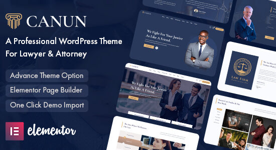 Canun - Chủ đề WordPress Luật sư & Luật sư