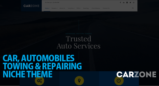 Car Zone - Chủ đề WordPress kéo & sửa chữa