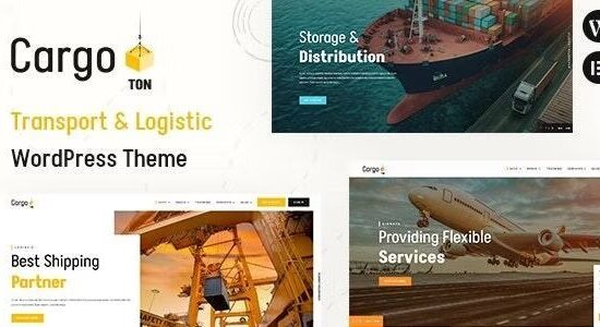 Cargoton - Chủ đề WordPress Vận tải & Hậu cần