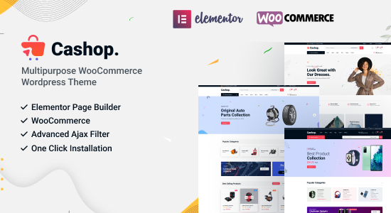 Cashop - Chủ đề WordPress WooC Commerce đa mục đích