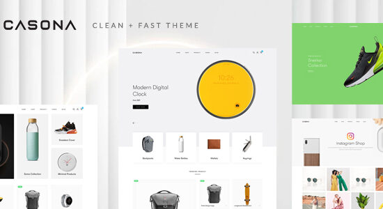 Casona - Chủ đề WooC Commerce phong cách sống Elementor