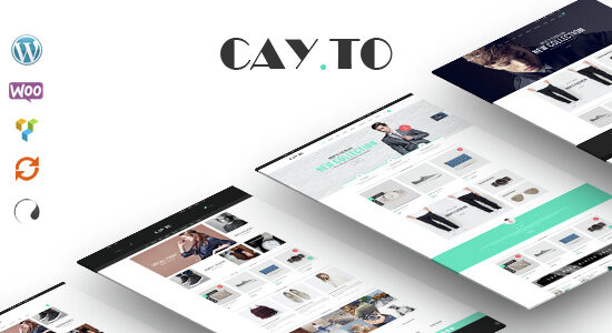 Cayto - Chủ đề WordPress đáp ứng WooC Commerce