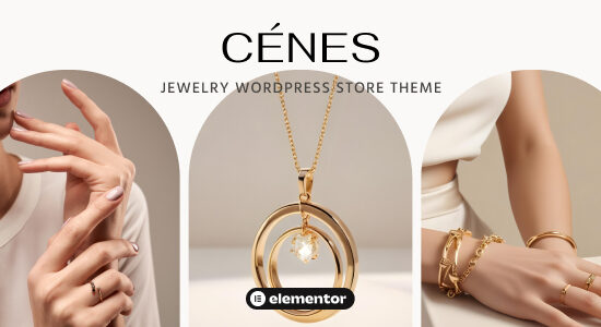 Cenes - Jewelry WordPress Store Theme