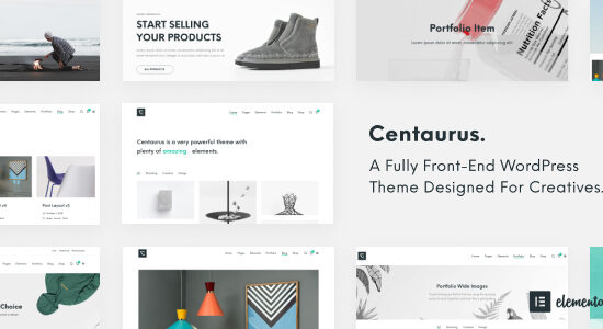Centaurus - Chủ đề WordPress đa mục đích sáng tạo