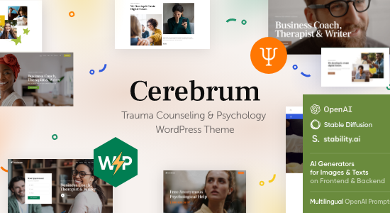 Cerebrum - Chủ đề WordPress Tư vấn & Tâm lý