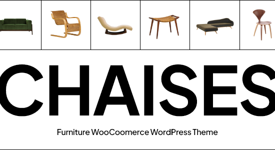 Chaise - Chủ đề WordPress nội thất WooC Commerce