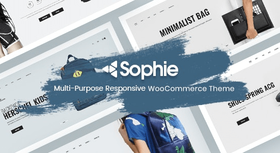 Chủ đề WooC Commerce tối thiểu - Sophie