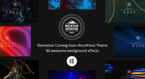 Chủ đề WordPress Mountain - Elementor sắp ra mắt