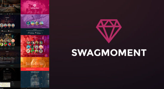 Chủ đề WordPress Parallax SwagMoment