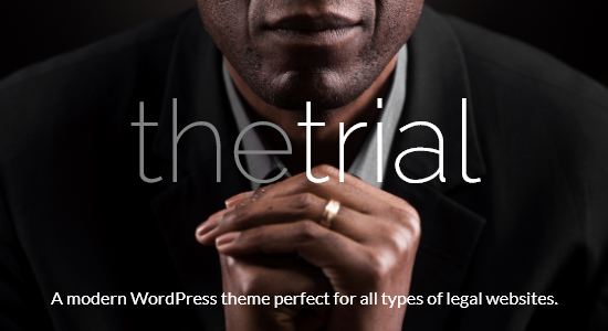 Chủ đề WordPress The Trial - Law