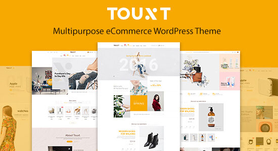 Chủ đề WordPress WooC Commerce đa năng Touxt