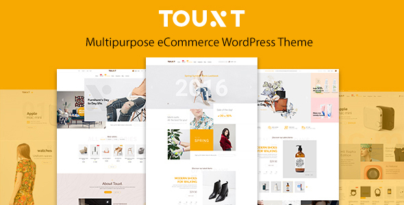 Chủ đề WordPress WooC Commerce đa năng Touxt