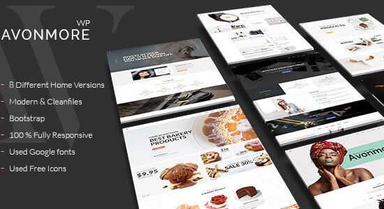 Chủ đề WordPress đa năng sáng tạo - Avonmore