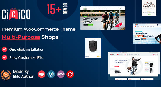 Cicico - Chủ đề WooC Commerce hiện đại cho nhiều cửa hàng