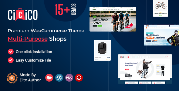 Cicico - Chủ đề WooC Commerce hiện đại cho nhiều cửa hàng